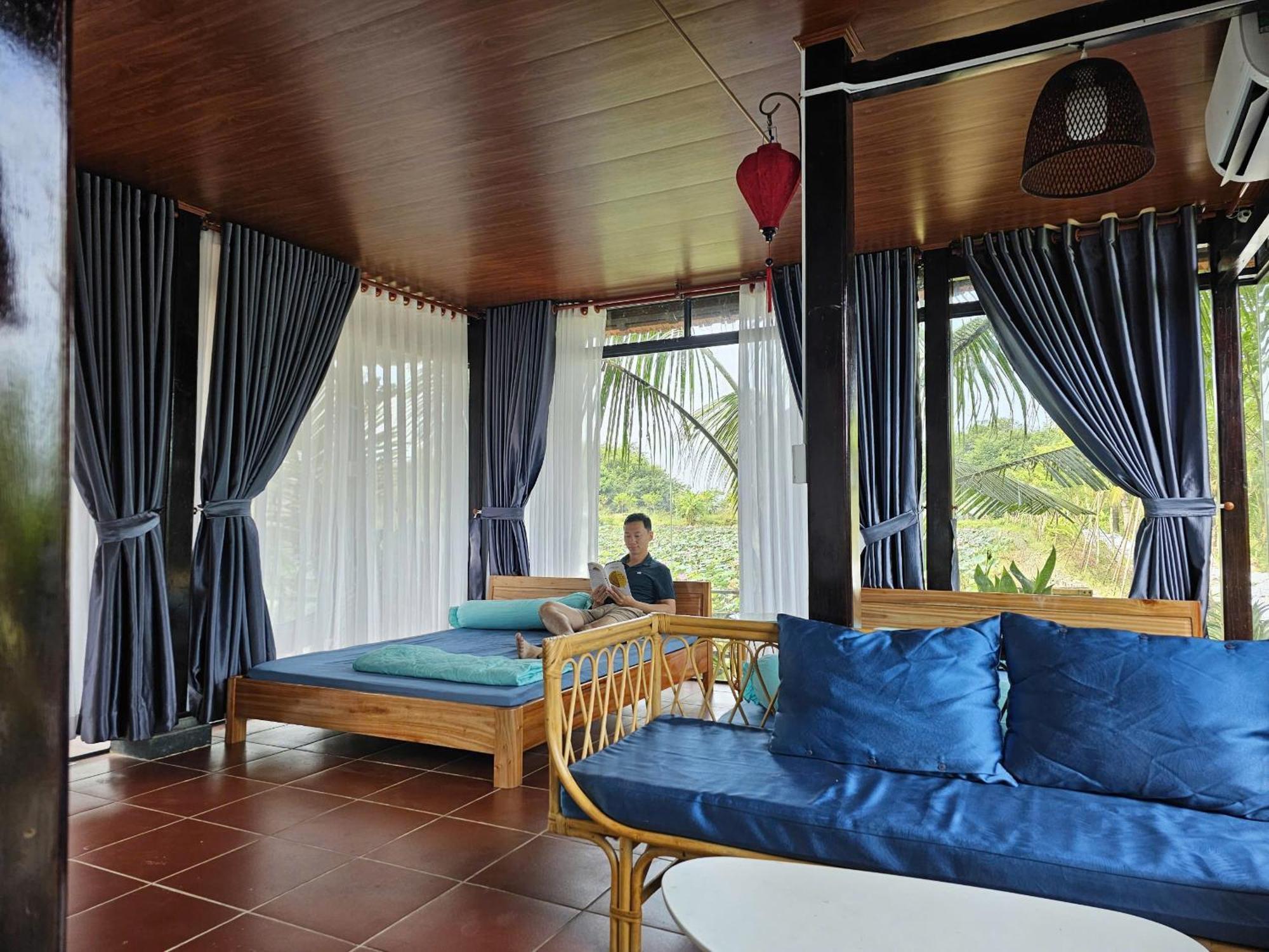 Phu Dien Homestay Cat Tien Exterior photo